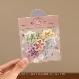10Pcs/Set Baby Children Sweet Colors Shiny Star Ornament Hair Clips Women Girls Cute Barrettes Hairpins Kids Hair Accessories