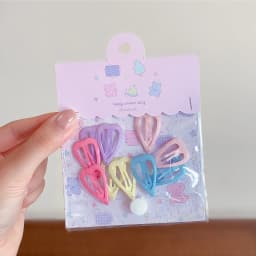 10Pcs/Set Baby Children Sweet Colors Shiny Star Ornament Hair Clips Women Girls Cute Barrettes Hairpins Kids Hair Accessories