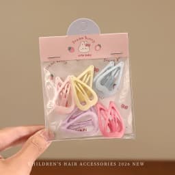 10Pcs/Set Baby Children Sweet Colors Shiny Star Ornament Hair Clips Women Girls Cute Barrettes Hairpins Kids Hair Accessories