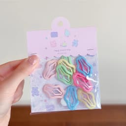 10Pcs/Set Baby Children Sweet Colors Shiny Star Ornament Hair Clips Women Girls Cute Barrettes Hairpins Kids Hair Accessories