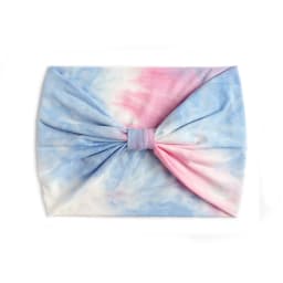 Tie Dye Headbands for Women Wide Headband Yoga Workout Head Wraps Scarf Knotted Hairband Turban Bandana Bandage Hair Accessories