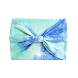 Tie Dye Headbands for Women Wide Headband Yoga Workout Head Wraps Scarf Knotted Hairband Turban Bandana Bandage Hair Accessories