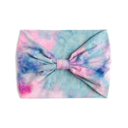 Tie Dye Headbands for Women Wide Headband Yoga Workout Head Wraps Scarf Knotted Hairband Turban Bandana Bandage Hair Accessories
