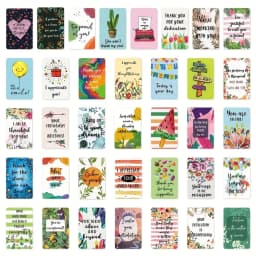72 Pieces Positive Affirmation Cards Inspirational And Encouragement Cards For Women Men Daily Affirmations Cards