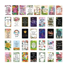 72 Pieces Positive Affirmation Cards Inspirational And Encouragement Cards For Women Men Daily Affirmations Cards