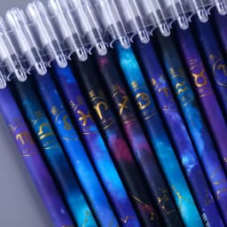 12 PCS Constellation Erasable Pens Set School Supplies 0.5 mm Kawaii Gel Pen writing Office accessories Cute Korean Stationery