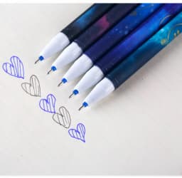 12 PCS Constellation Erasable Pens Set School Supplies 0.5 mm Kawaii Gel Pen writing Office accessories Cute Korean Stationery