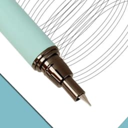 0.38mm Retractable Press Type Fountain Pen Creative Metal Ink Pen Students Gift Nib Converter Filler Pen School Office Supplies