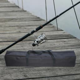 Tent Pole Bag Water Resistant Oxford Cloth Trekking Pole Water Resistant Camping Organizer Multifunction with Handle for Storage