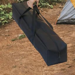 Tent Pole Bag Water Resistant Oxford Cloth Trekking Pole Water Resistant Camping Organizer Multifunction with Handle for Storage