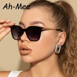 Classic Square Cycling Sunglasses Women Men Vintage Brand Sun Glasses Alloy Frame Retro Trend Fashion Style Shades Oculos De Sol