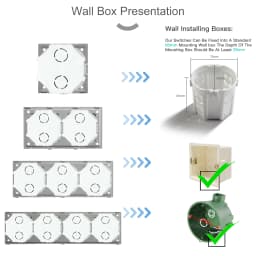 BSEED 1/2/3Gang WIFI Touch Switch Part Only Glass Panel Smart Dimmer Curtain Switch Function DIY Part EU Wifi Socket Parts