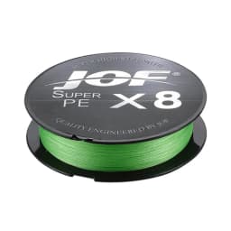 JOF PE Line X8 Strand Braided Fishing Line 150m 300m 20-100LB Super Tension Wear Resistance Smooth Multifilament Fishing Line