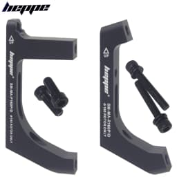 HEPPE Road Bike Disc Brake Adapter Flat Mount to Post Mount 160mm Rotor Bike FM to PM Converter Bike Disc Brake Mount Adapter