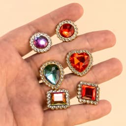 1pcs Luxury Charms for Women's Shoe Decorations Pins for Sandals Girls Female Favor Gifts Pink Shoe Chamrs Colourful Heart