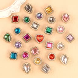 1pcs Luxury Charms for Women's Shoe Decorations Pins for Sandals Girls Female Favor Gifts Pink Shoe Chamrs Colourful Heart