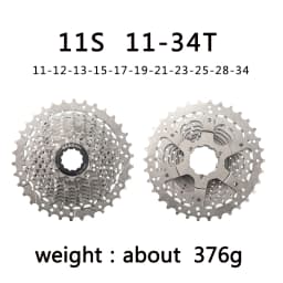 SENSAH 8/9/10/11/12 Speed Road Bike Cassette 11V 23T/25T/28T/30T/32T/34T/36T Bicycle Freewheel K7 10S Flywheel for HG Hub