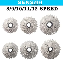 SENSAH 8/9/10/11/12 Speed Road Bike Cassette 11V 23T/25T/28T/30T/32T/34T/36T Bicycle Freewheel K7 10S Flywheel for HG Hub