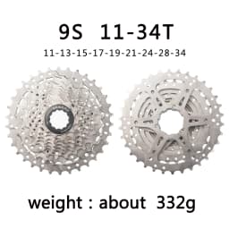 SENSAH 8/9/10/11/12 Speed Road Bike Cassette 11V 23T/25T/28T/30T/32T/34T/36T Bicycle Freewheel K7 10S Flywheel for HG Hub