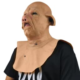 Halloween New Horror Pig Head Mask Latex Animal Prop Pig Mask