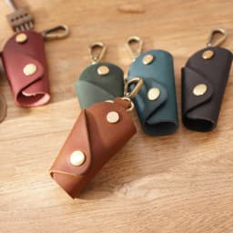 Vintage Car Key Case Keys Pouch Genuine Leather KeyChain Unisex Key Bag Multifunction Organizer Wallet Holder Smart Housekeeper