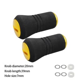 EKFAN Suitable For DAI$SHI Fishing Reel EVA Knob For Bearing 7*4*2.5mm Fishing Reel DIY Parts