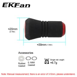 EKFAN Suitable For DAI$SHI Fishing Reel EVA Knob For Bearing 7*4*2.5mm Fishing Reel DIY Parts