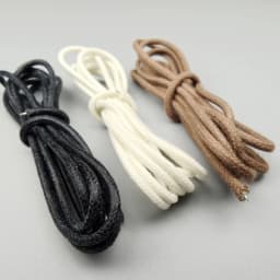 KAYNES Cloth-Covered Braided Guitar Wire - White-Black-Brown Electrics Vintage-Style Pushback Guitar Wire