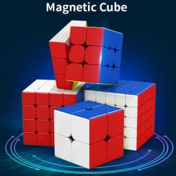[JudyCube] Moyu Meilong M Magnetic 2x2x2 3x3x3 4x4x4 5x5x5 Speed Cube Professional Meilong 3X3M V2 2X2M 4X4M 5X5M