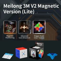 [JudyCube] Moyu Meilong M Magnetic 2x2x2 3x3x3 4x4x4 5x5x5 Speed Cube Professional Meilong 3X3M V2 2X2M 4X4M 5X5M