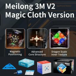 [JudyCube] Moyu Meilong M Magnetic 2x2x2 3x3x3 4x4x4 5x5x5 Speed Cube Professional Meilong 3X3M V2 2X2M 4X4M 5X5M