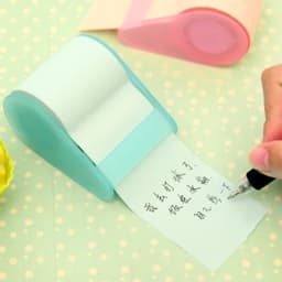 1Pcs/Set Adhesive Roll Sticky Notes With Dispensers Multi Color Posted Notes Style Craft Tape Dispensers Cute Stationery Sticker