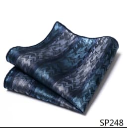 Mix Colors Newest style Classic Silk Pocket Square Handkerchief Clothing accessories Paisley Beige Male Fit Business