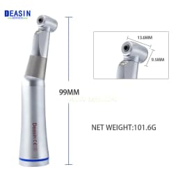 Dental 1: 1 Low Speed Contra Angle Handpiece E-generator Led CA Bur Drill Head Spare Parts Dentistry Tools