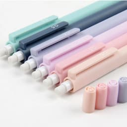 6pcs/lot Morandi Color Mechanical Pencil for School Students Pure Color 0.5mm/0.7mm