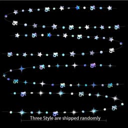 Iridescent Number 16 Paper Star Dot Garland Hanging Bunting for Sweet Rose Gold 16th Happy 16st Birthday Anniversary Party Decor