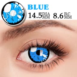 UYAAI Color Anime Cosplay Contacts Lenses Color contact lenses Cosmetic Colored lenses Red Lens white lenses anime accessories