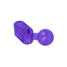Gobricks GDS-1155 Technical, Liftarm, Modified Ball Joint Angled 1 x 2 compatible with lego 50923 pieces of children's DIY