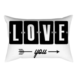Black and White Pillowcase Decorative Cushion Cover Sofa