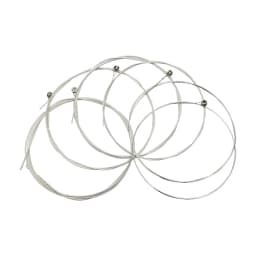 6Pcs/Set Acoustic Guitar Strings A104 Stainless Steel Mercerized Strings Silver Plated Copper Alloy Wound Guitar Accessories