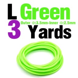 MNFT 4Yards/3Yards Soft Silicone Luminous Tube Green Pink Glowing Fishing Elastic Rubber Rig Making Glow Tubing Fish Accessories