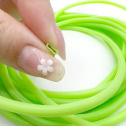 MNFT 4Yards/3Yards Soft Silicone Luminous Tube Green Pink Glowing Fishing Elastic Rubber Rig Making Glow Tubing Fish Accessories