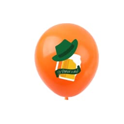 St Patrick's Day Green Clover Theme Party 12 Inch Irish Day Green Hat Clover Latex Balloon