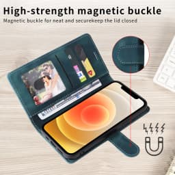 Leather Flip Phone Case For Samsung Galaxy A05S A15 A16 A06 A55 A36 A56 A12 A22 A32 A52 A72 A13 A33 A14 A54 Luxury Wallet Cover