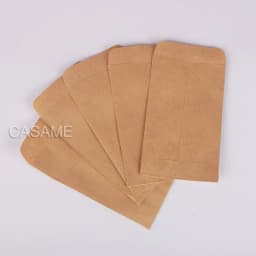 6x10cm Pouch Paper Bag Gift Wedding Decoration Packaging Cute Candy Baby Shower Guest Small Mini Kraft Craft Brown Black White