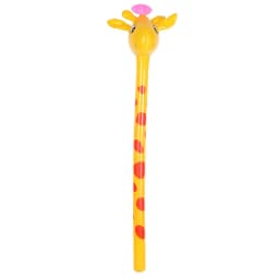 PVC Animal Head Long Stick Children Inflatable Giraffe Elephant Rabbit Frog Inflatable Stick Animal Stick