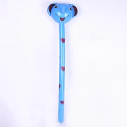 PVC Animal Head Long Stick Children Inflatable Giraffe Elephant Rabbit Frog Inflatable Stick Animal Stick
