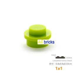 120pcs/lot DIY Blocks Building Bricks Lamp Bead Educational Assemblage Construction Toys for Children Size Compatible With 4073