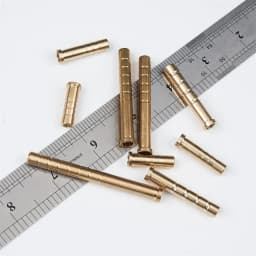 6pcs Archery Insert Copper Brass Base Connector 37/50/100/150/200 Grain for Diameter 6.2mm Arrow Shaft Hunting Shooting Accessor
