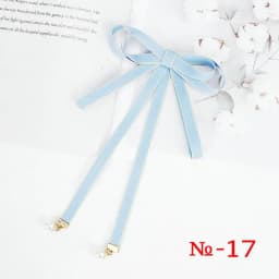Pearl Ribbon Brooch Pin Women Bow Tie Vintage School Girl White Collar Jewelry Bowknot Shirts Necktie Candy Color Red Butterfly